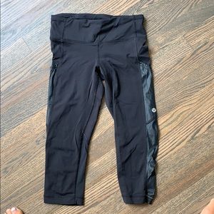 Lulu lemon cropped leggings